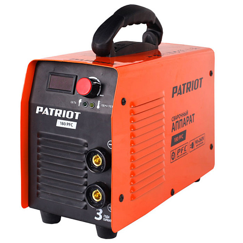 Сварочный инвертор PATRIOT 180 PFC
