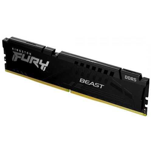 Модуль памяти DIMM 16Gb DDR5 PC48000 6000MHz Kingston Fury Beast Black (KF560C40BB/16)