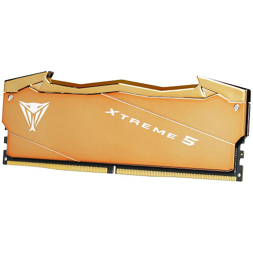 Модуль памяти DIMM 32Gb 2х16Gb DDR5 PC51200 6400MHz Patriot Memory Viper Xtreme 5 Aurum (VXA532G6432K)