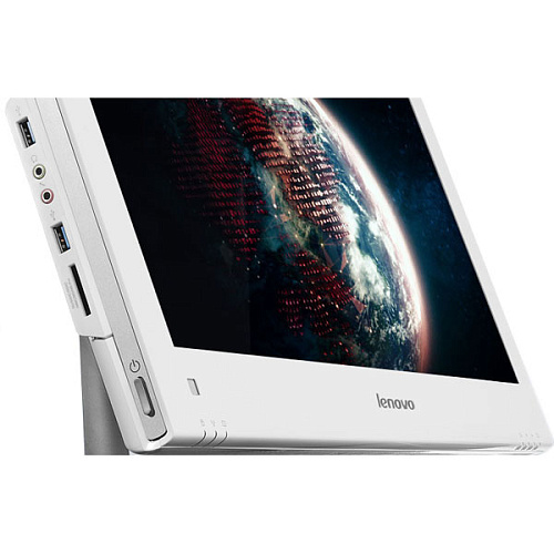 Моноблок Lenovo IdeaCentre C440 i3-3220/4G/500Gb/GT615 1Gb/WF/Cam/Dos white Keyboard&Mouse 21.5"