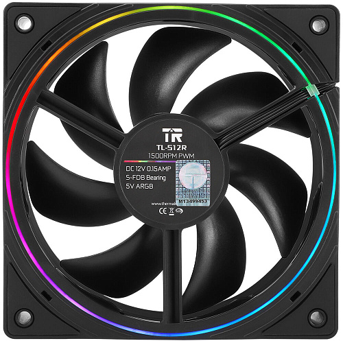 Вентилятор 120x120 Thermalright TL-S12R X3 Reverse ARGB 3pcs-pack Black Ret