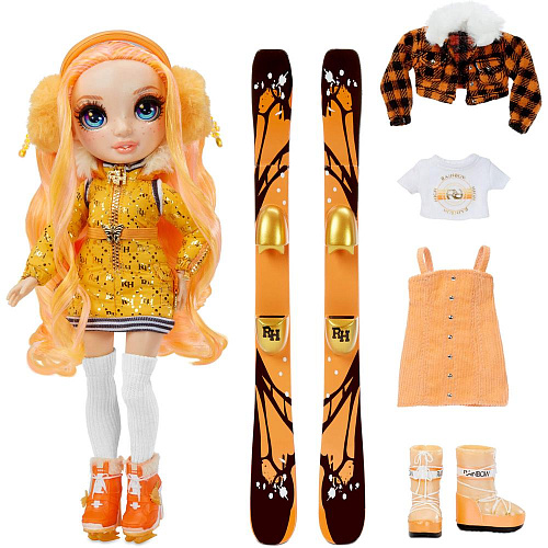 Игровой набор Rainbow High Winter Break Fashion Doll- Poppy Rowan (Orange) 574767