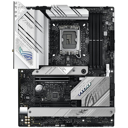 Материнская плата ASUS ROG Strix B760-A Gaming WiFi B760 Socket-1700 4xDDR5, 4xSATA3, RAID, 3xM.2, 4xPCI-E16x, 3xUSB3.2, 2xUSB3.2 Type C, DP, HDMI, WiFi, 2.5Glan,ATX