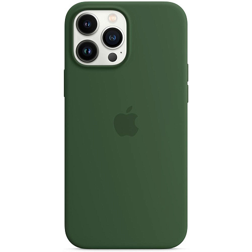 Чехол для Apple iPhone 13 Pro Max Silicone Case with MagSafe Clover