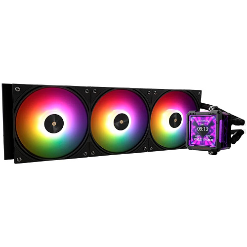 Система водяного охлаждения Thermalright Frozen Warframe Pro 360 Black Argb S115X/1200/1700/1851/1954, S2011-3, AM4/AM5