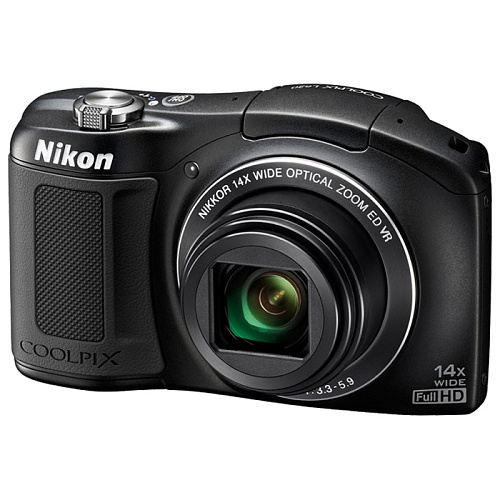 Компактная фотокамера Nikon Coolpix L620 Black