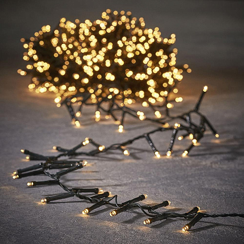 Ёлочная гирлянда Luca Lighting String Light Теплый белый свет (96 ламп, таймер, 720 см, от батареек) 83789