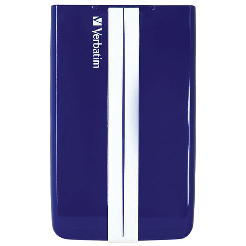 Внешний жесткий диск 2.5" 1000Gb Verbatim 53083 USB3.0 5400rpm GT SuperSpeed Blue-White