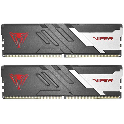 Модуль памяти DIMM 32Gb 2х16Gb DDR5 PC54400 6800MHz Patriot Memory Venom Black (PVV532G680C34K) УЦЕНКА