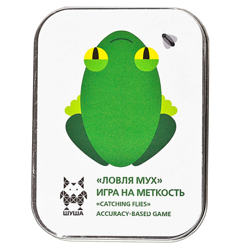 Настольная игра из картона Shusha Ловля мух 00-00000098
