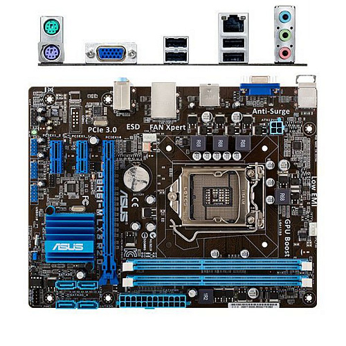 Материнская плата ASUS P8H61-M LX3 R2.0/C/SI s1155 H61 2xDDR3, 4xSATA2, 1xPCI-E 16x, GLan, mATX OEM