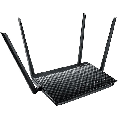 Беспроводной маршрутизатор ASUS RT-AC57U 802.11ac 300+867Мбит/с 2,4 и 5ГГц 4xLAN 1xUSB2.0