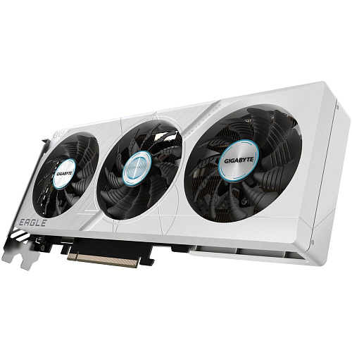Видеокарта Gigabyte GeForce RTX 4060 Ti 8192Mb, Eagle Ice OC 8 Gb (GV-N406TEAGLEOC Ice-8GD) 2xHDMI, 2xDP, Ret