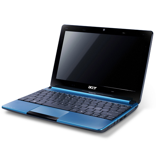 Нетбук Acer Aspire One D AOD257-N57DQbb Atom-N570/1GB/250Gb/Wi-Fi/Cam/10.1"/W7St/Blue(синий)