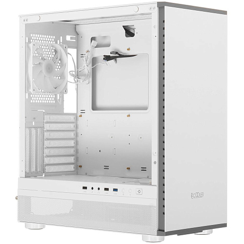 Корпус ATX Miditower PcCooler IE200 WH White