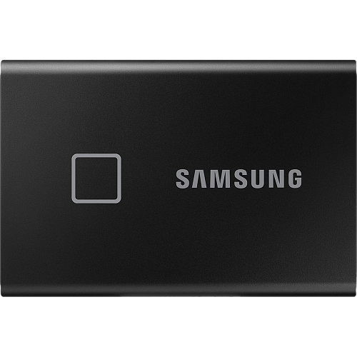 Внешний SSD-накопитель 2Tb Samsung T7 Touch MU-PC2T0K/WW (SSD) USB 3.2 Type C Черный