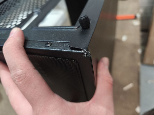 Корпус ATX Miditower Ocypus Gamma C60 BK Black УЦЕНКА