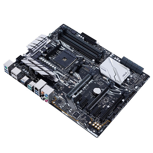 Материнская плата ASUS Prime X370-Pro X370 Socket AM4 4xDDR4, 8xSATA3, RAID, 1xM.2, 1xPCI-E16x, 5xUSB3.0, 2xUSB3.1, USB3.0 Type C, DP, HDMI, Glan, ATX