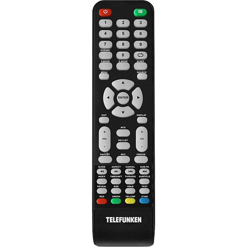 Телевизор 24" Telefunken TF-LED24S37T2 (HD 1366x768) черный