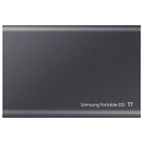 Внешний SSD-накопитель 2Tb Samsung T7 MU-PC2T0T/WW (SSD) USB 3.2 Type C Серый УЦЕНКА