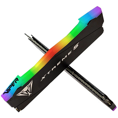 Модуль памяти DIMM 32Gb 2х16Gb DDR5 PC60800 7600MHz Patriot Memory Viper Xtreme 5 RGB (PVXR532G76C36K)