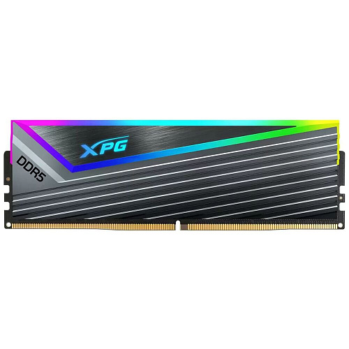 Модуль памяти DIMM 32Gb 2х16Gb DDR5 PC51200 6400MHz ADATA XPG Caster RGB Black (AX5U6400C3216G-DCCARGY)