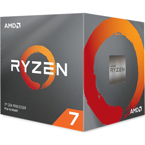 Процессор AMD Ryzen 7 3800X, 3.9ГГц, (Turbo 4.5ГГц), 8-ядерный, L3 32МБ, Сокет AM4, BOX