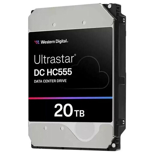 Внутренний жесткий диск 3,5" 20Tb WD (WUH722020CLE6L4 0B48724) 512Mb 7200rpm SATA3 Ultrastar DC HC555