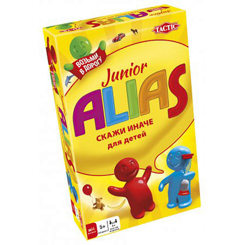 Настольная игра Tactic Games Alias Скажи иначе для детей компактная (версия 2) 53369