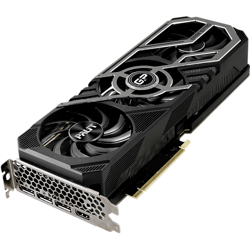Видеокарта Palit GeForce RTX 3090 24576Mb, GamingPro (NED3090019SB-132BA) 1xHDMI, 3xDP, Ret