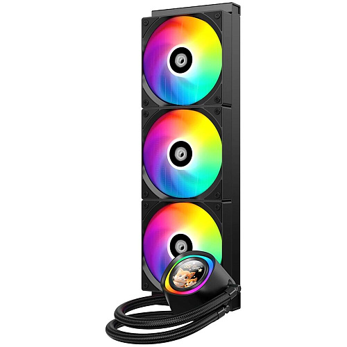 Система водяного охлаждения ID-Cooling FX360 LCD Black ARGB 1150/1155/S1156/1151/1200/1700/1851, AM4/AM5
