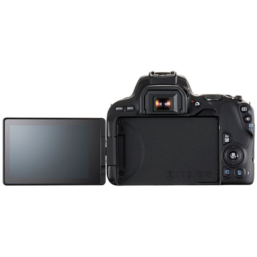 Зеркальная фотокамера Canon EOS 200D Kit 18-55 IS STM Black 