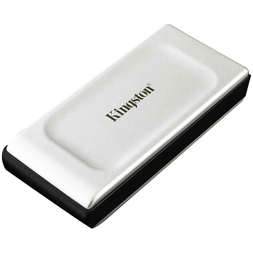 Внешний SSD-накопитель 4Tb Kingston XS2000 SXS2000/4000G (SSD) USB 3.2 серебристый