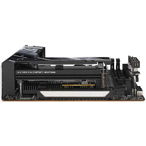 Материнская плата ASUS ROG Strix X670E-I Gaming WiFi X670 Socket AM5 2xDDR5, 2xSATA3, RAID, 2xM.2, 1xPCI-E16x, 5xUSB3.2, 2xUSB3.2 Type C, HDMI, WiFi, 2.5Glan, mini-ITX