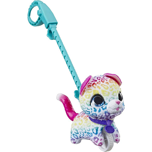 Интерактивная игрушка Hasbro FurReal Friends Маленький питомец на поводке E3503/E4776 Леопард