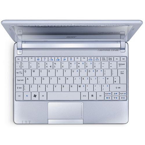 Нетбук Acer Aspire One AOD270-268ws Atom N2600/2Gb/500Gb/GMA 3600/W7ST32/10"/Cam/white