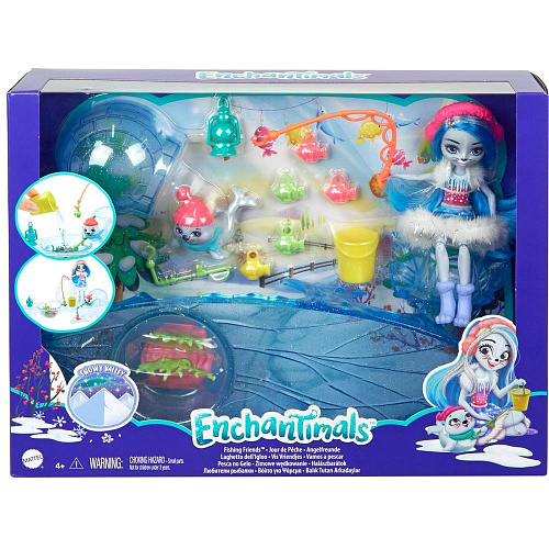 Enchantimals Mattel Набор "Рыбалка на льду" GJX48