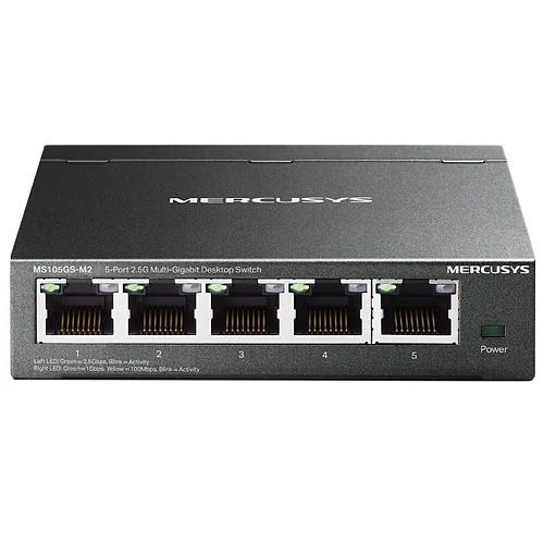Коммутатор Mercusys MS105GS-M2 5 ports 10/100/1000/2500Mbps неуправляемый
