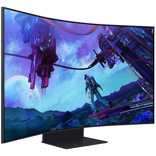 Монитор 55" Samsung Odyssey Ark S55CG97WNI Curved VA 3840x2160 1ms HDMI, DisplayPort