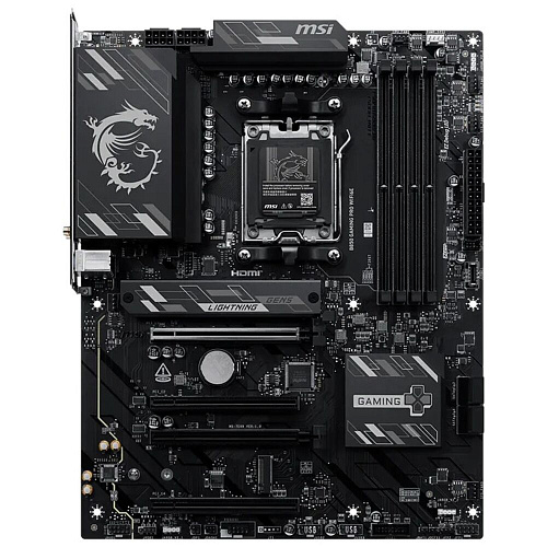 Материнская плата MSI B850 Gaming Pro WiFi6E Socket-AM5 AMD B850 4xDDR5, 4xSATA3, RAID, 2xM.2, 4xPCI-E16x, 7xUSB3.2, 1xUSB3.2 Type C, DP, HDMI, WiFi, 2.5Glan, ATX Ret