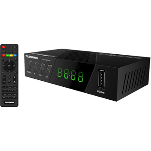 Ресивер Telefunken TF-DVBT226 черный DVB-T2