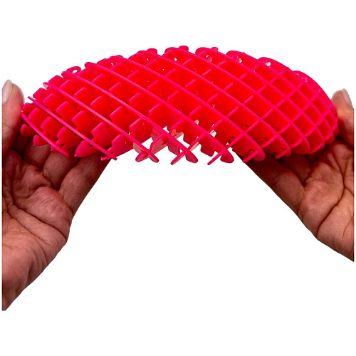 Игрушка-антистресс Антистресс fidget worm 10 см розовый FW10-P