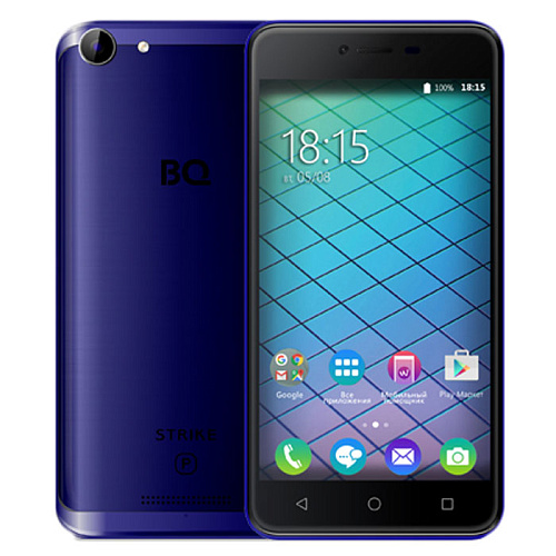 Смартфон BQ Mobile BQ-5059 Strike Power Dark Blue Matt