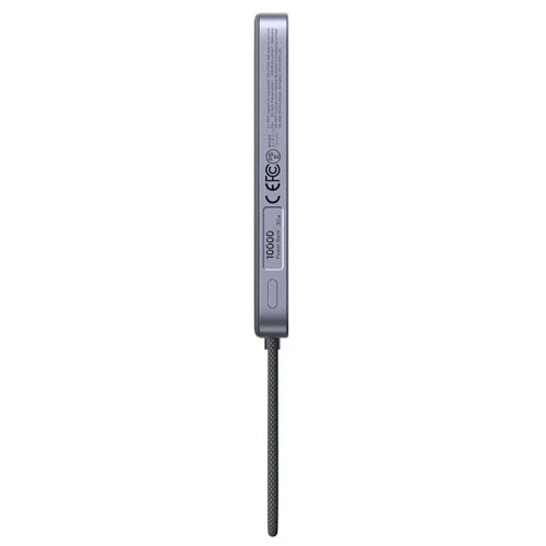 Внешний аккумулятор Ugreen PB570 (75982B) MagFlow Air Ultra-Slim Magnetic 10000mAh 30W Space Gray