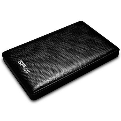 Внешний жесткий диск 2.5" 750Gb Silicon Power SP750GBPHDD03S3K USB3.0 Diamond D03 Black