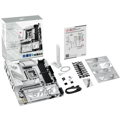 Материнская плата ASUS ROG Strix B860-G Gaming WiFi B860 Soc-1851 4xDDR5, 4xSATA3, RAID, 4хM.2, 1xPCI-E16x, 4xUSB3.2, 2xUSB3.2 Type C, DP, HDMI, WiFi, 2.5Glan,mATX