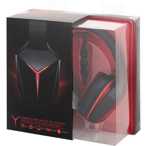 Гарнитура Lenovo Y 7.1 Gaming Stereo Sound Headset-ROW Black