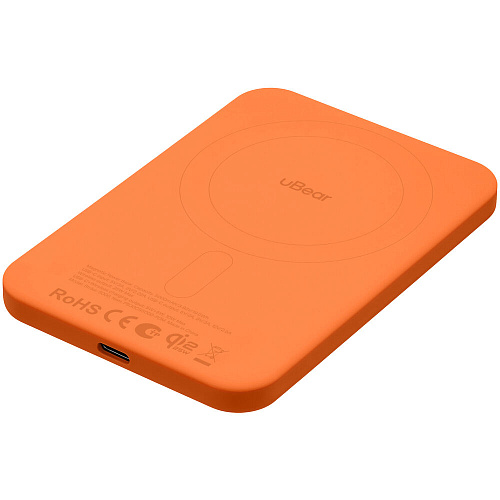 Внешний аккумулятор uBear Strike Magnetic Power bank MagSafe 5000mAh PD30W Qi2.2 Orange
