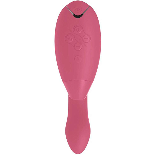 Стимулятор клитора Womanizer Duo, Raspberry