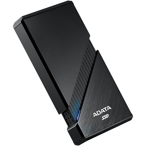 Внешний SSD-накопитель 1Tb A-DATA SE920 SE920-1TCBK (SSD) USB 3.1 Type C черный